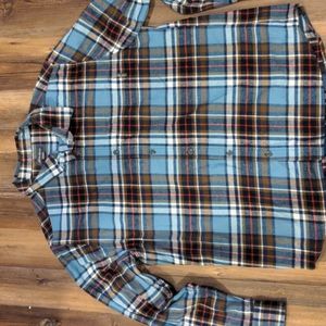Eddie Bauer long sleeve flannel shirt